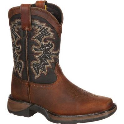 Durango Toddler Western Boot - Tan Black