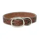 Weaver Leather Floral Collar 1" - Carved Chestnut, Size: 1 x 21