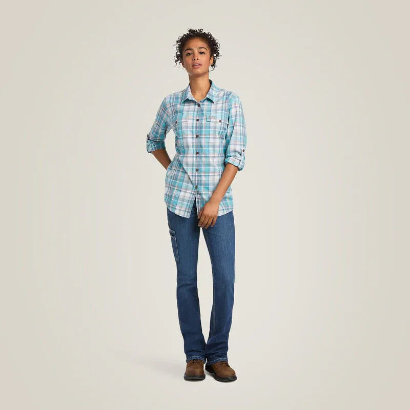 Ariat Women's Rebar Made Tough DuraStretch Work Shirt