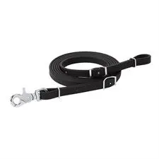 Weaver Leather Brahma Webb Trail Gear Roper Rein, 1/2" x 8', Color: Black