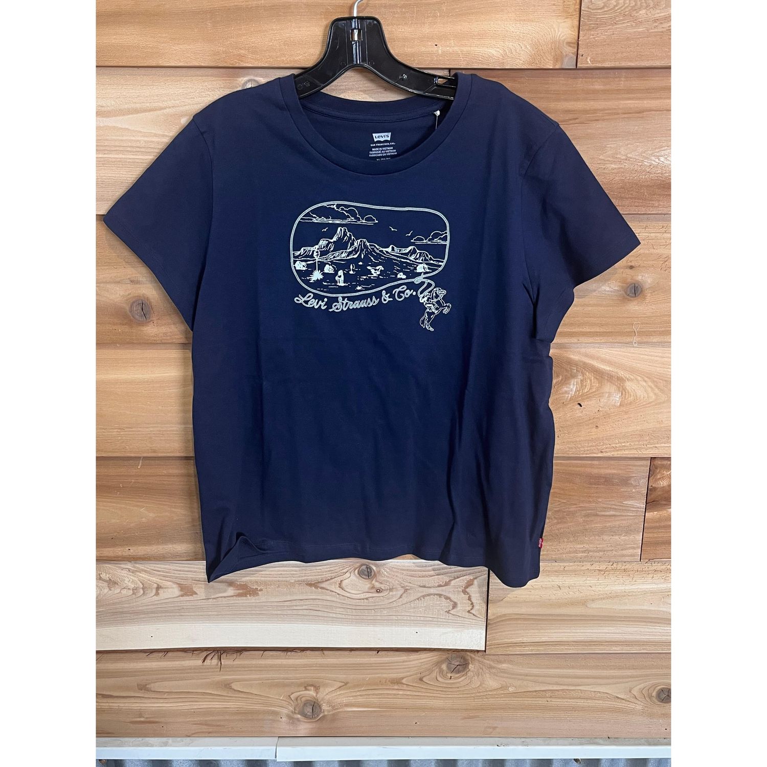Levi Strauss Unisex Short Sleeve Tee Shirt - Archival Roped