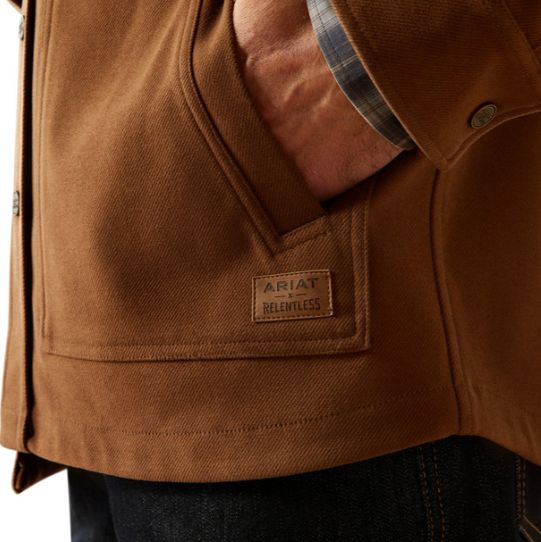 Ariat Men's Relentless Amarillo Shirt Jacket - Carafe