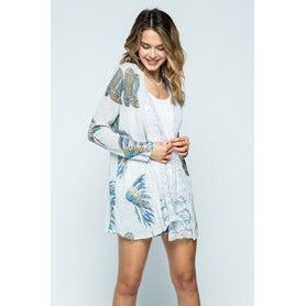 Vocal Apparel Kimono Heather Grey