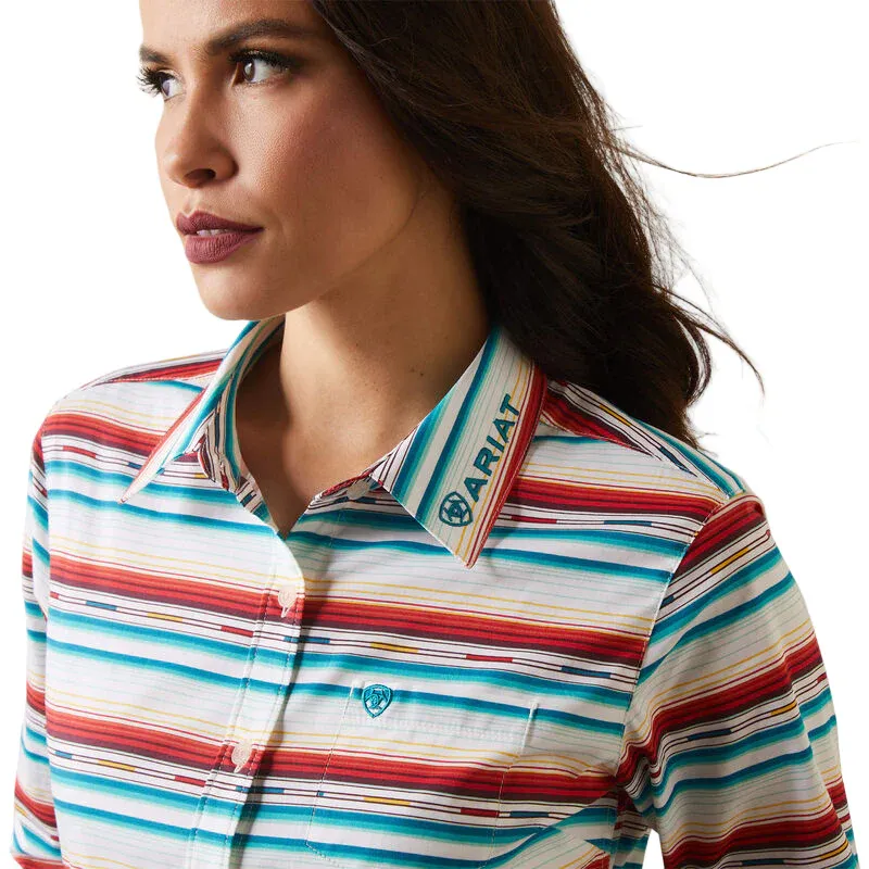 Ariat Women's Team Kirby Stretch Shirt - Rosa Serape