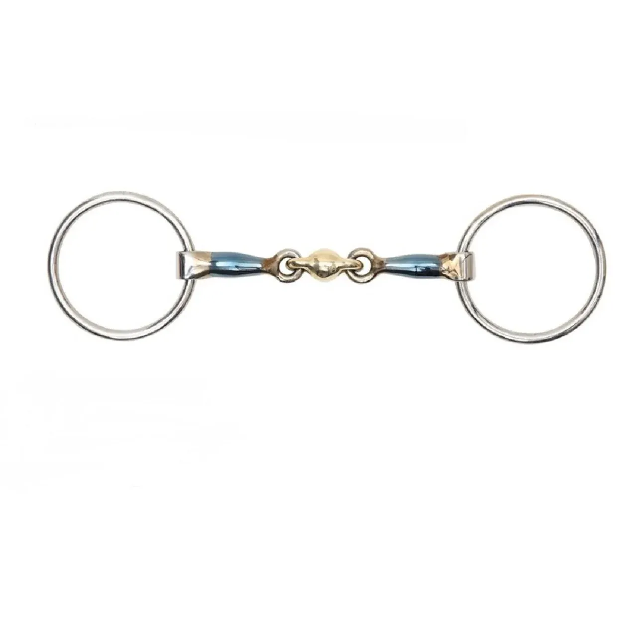 Shires Blue Alloy Loose Ring With Lozenge Bit, Size: 4.5