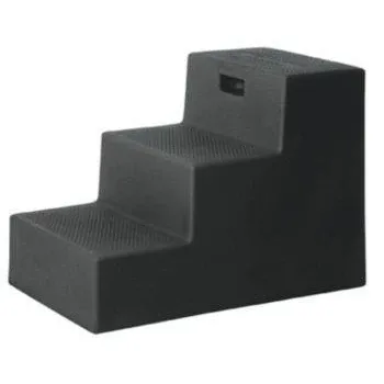 High Country 22" 3 Step Mounting Step, Color: BLACK