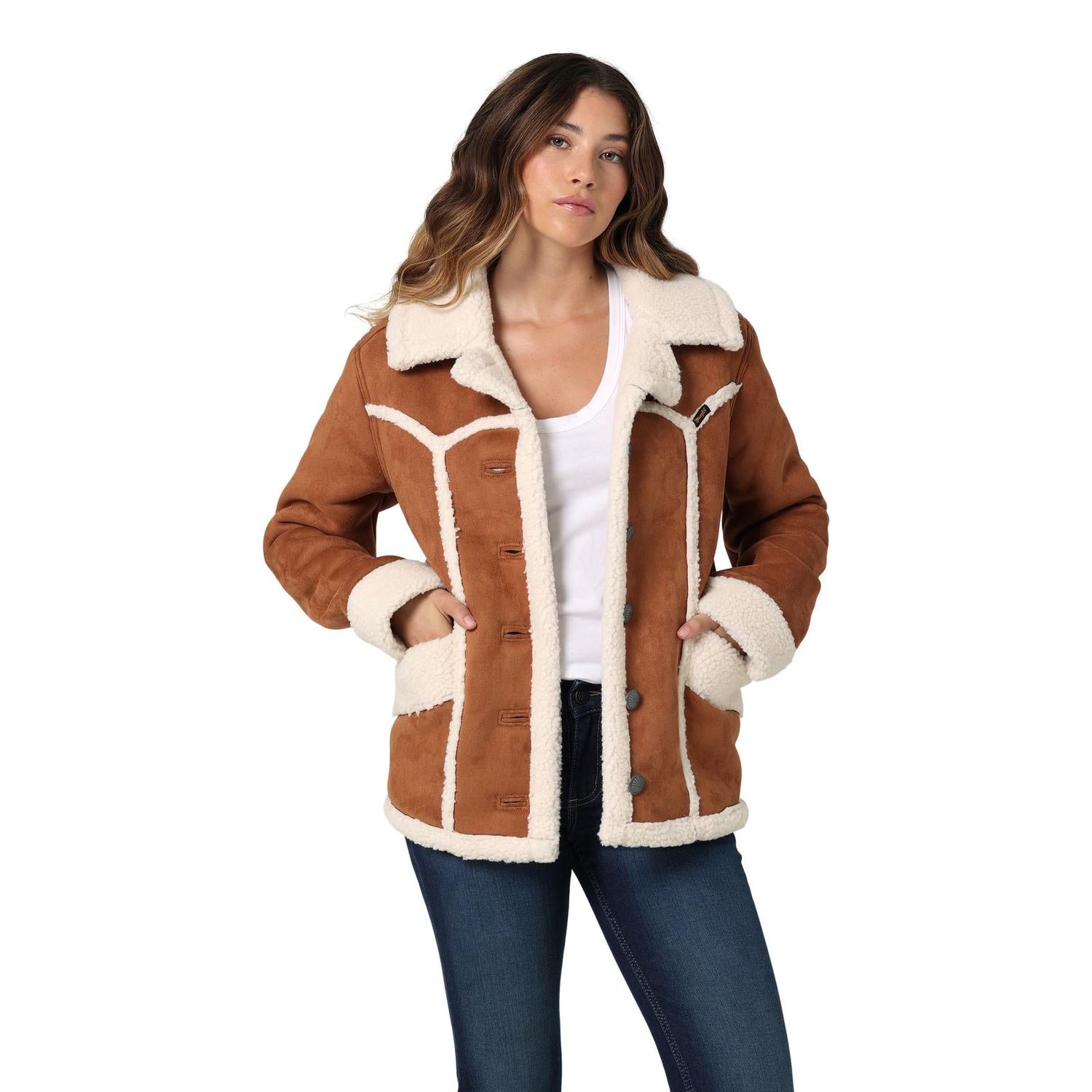 Wrangler Women's Retro Barn Coat - Tan