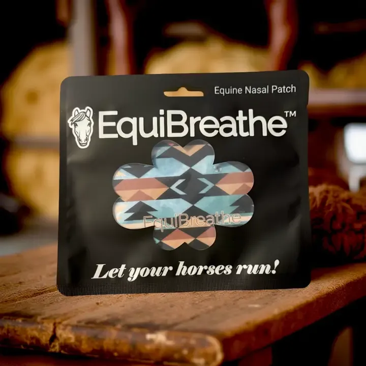 EquiBreathe Equine Nasal Patch, Color: Aztec