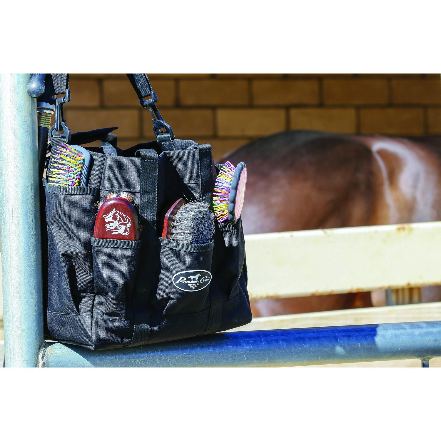 Professional's Choice Tack Tote, Color: BLACK