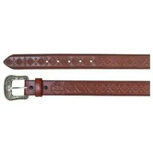 Hooey Men's Belt Diamond Tooled, Size: 32