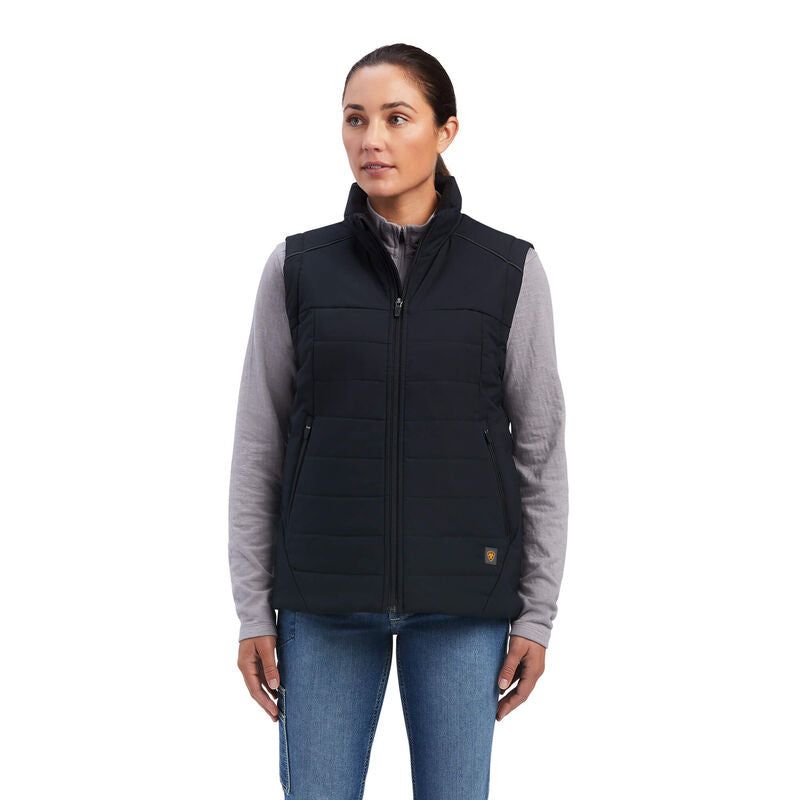 Ariat Womens Rebar Valkyrie Stretch Canvas Insulated Vest