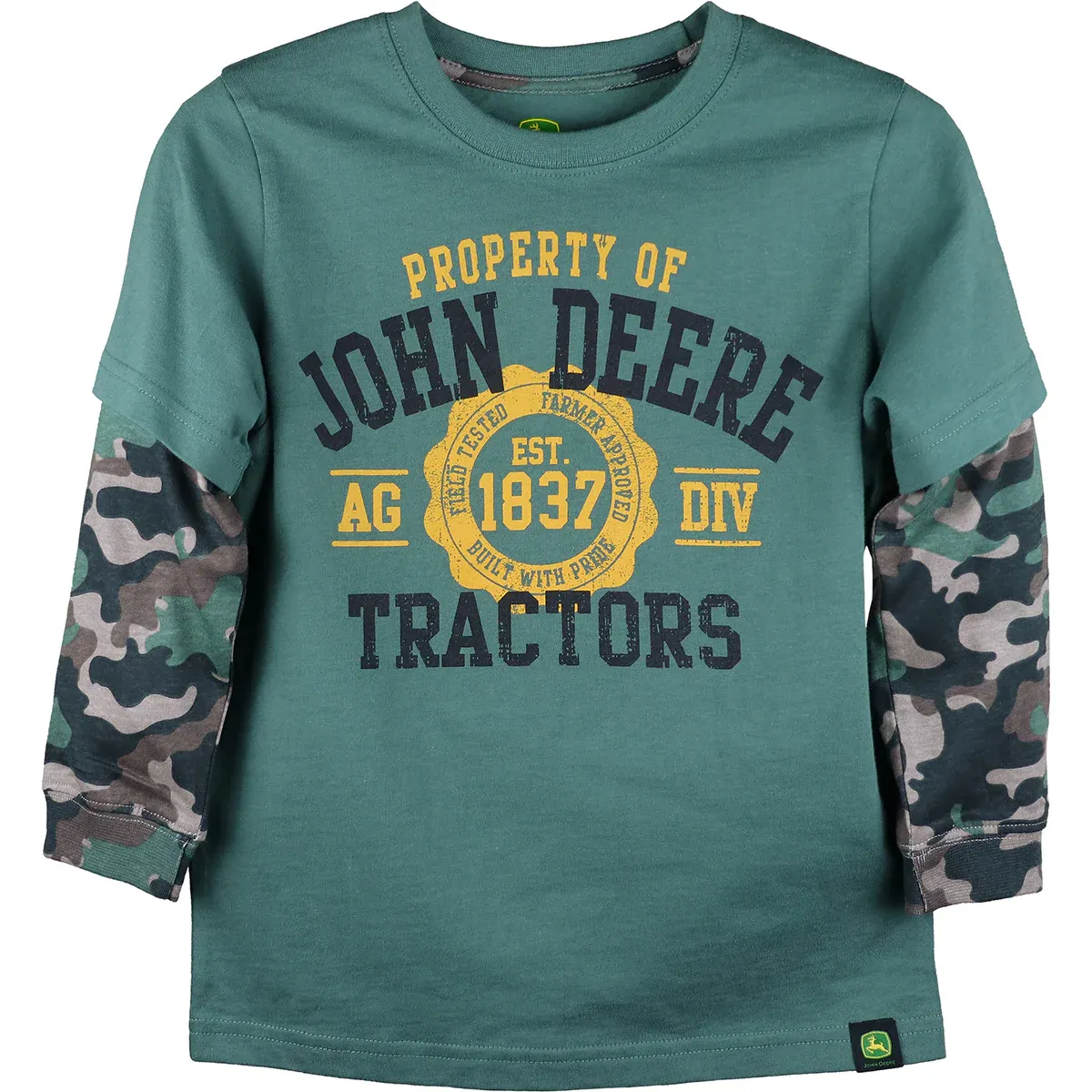 John Deere Property LS Tee, Size: 4