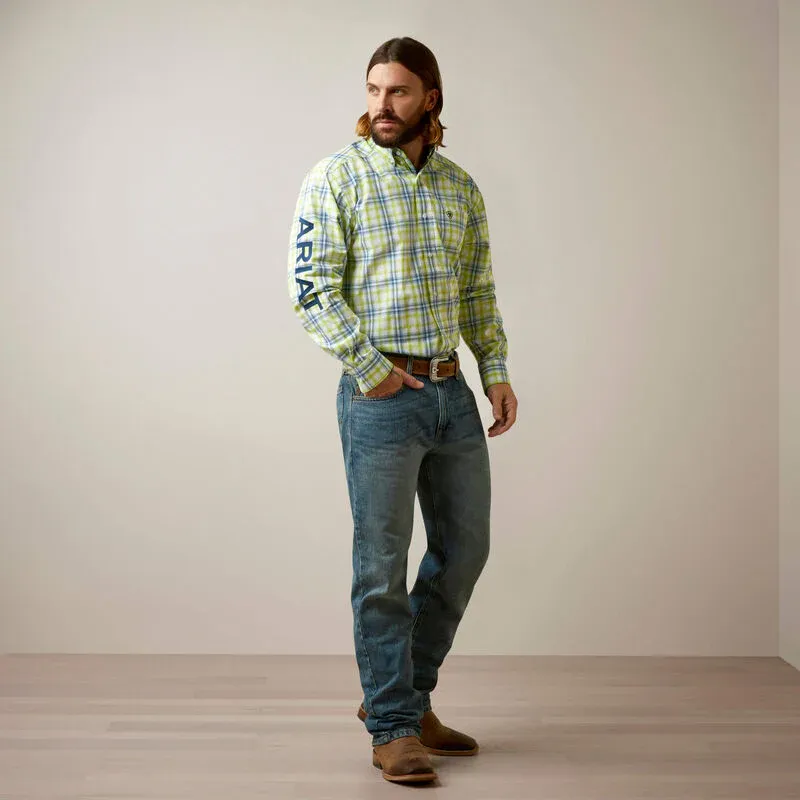 Ariat Pro Series Team Dayton Classic Fit Shirt - Tender Shoots
