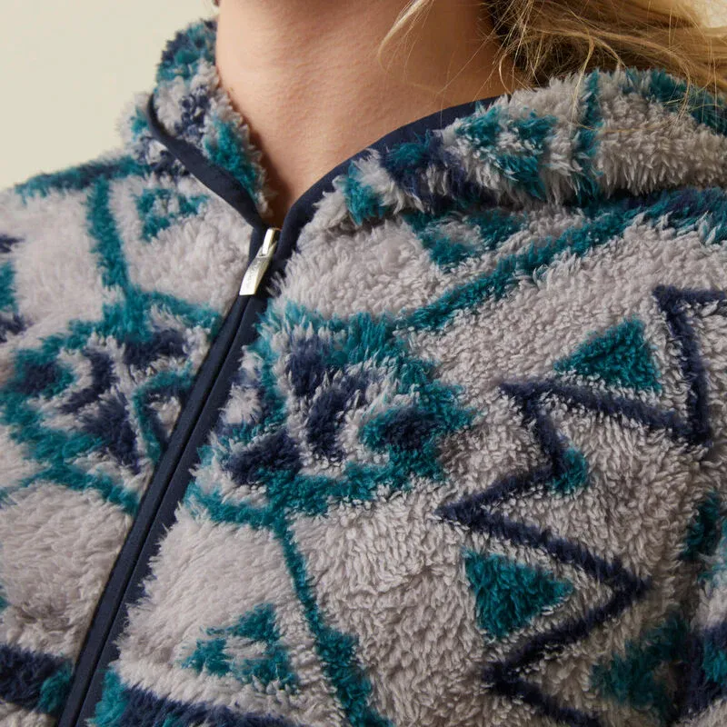 Ariat Women's REAL Berber Sweatshirt - Rocky Mountain Print