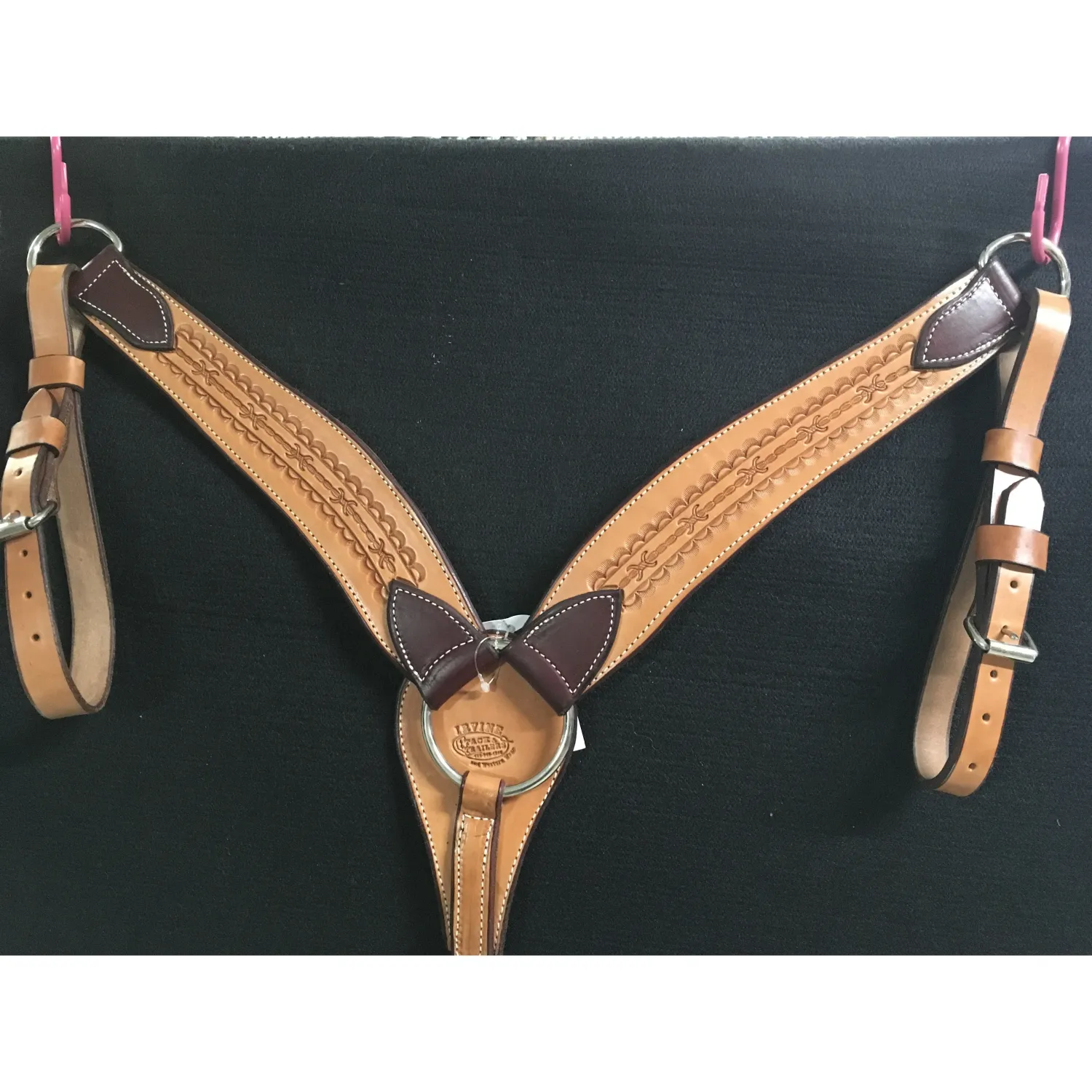 Breast Collar 2 1/2", Style: BARBWIRE BORDER MO/DO