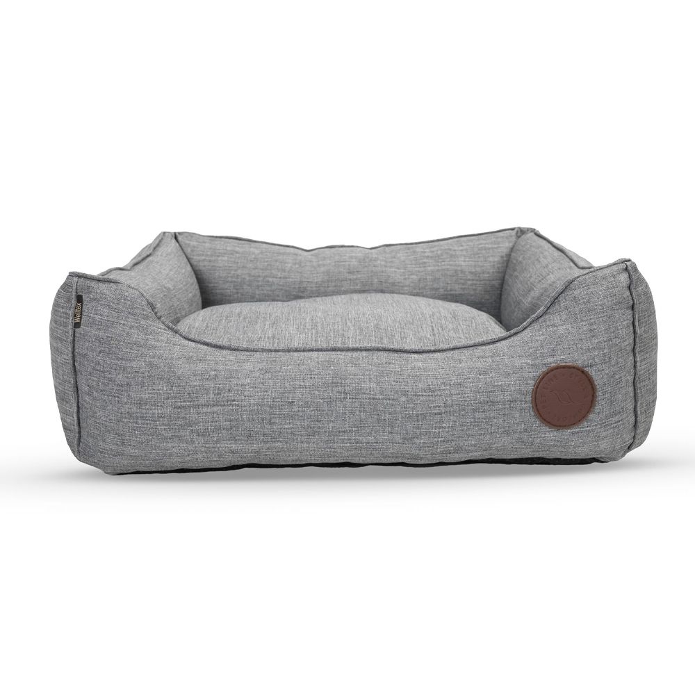 Back On Track 55x50 Rocky Dog Bed - Grey