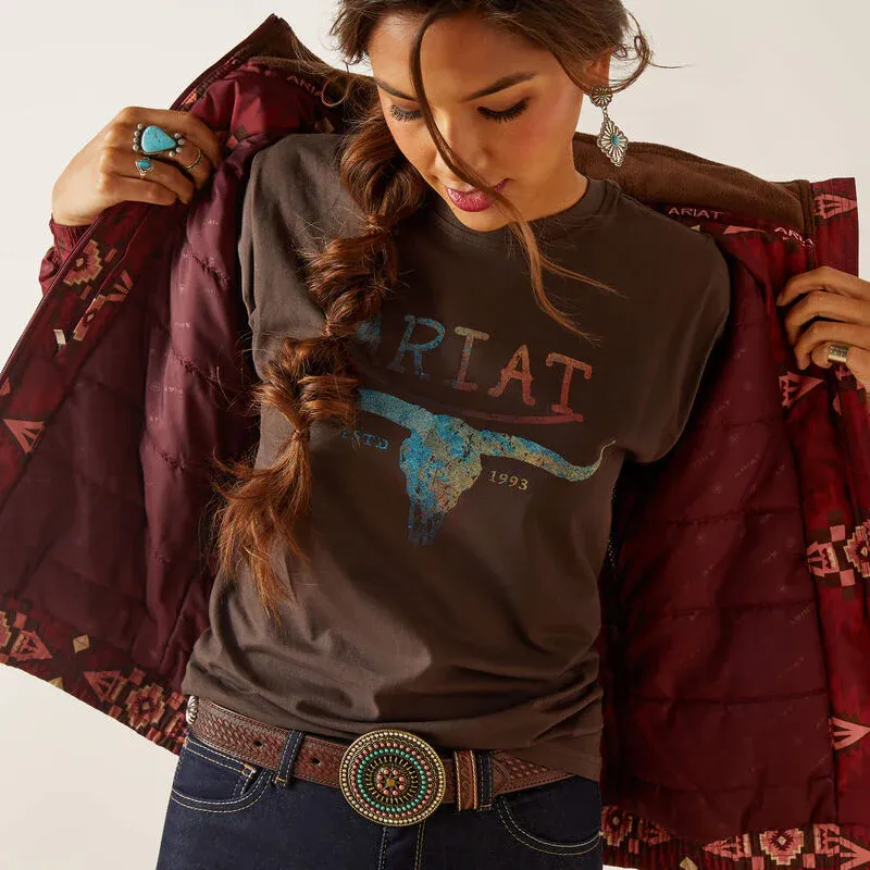 Ariat Women's Western Stable Jacket Alamo Print