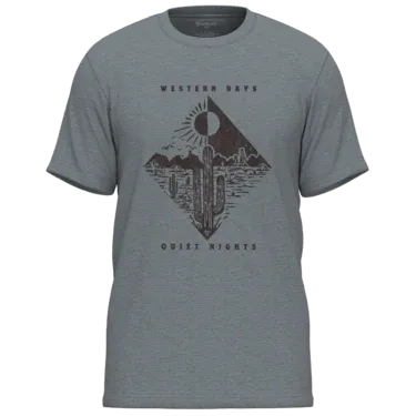 Ariat Women's Day and Night T Shirt - Stone Heather
