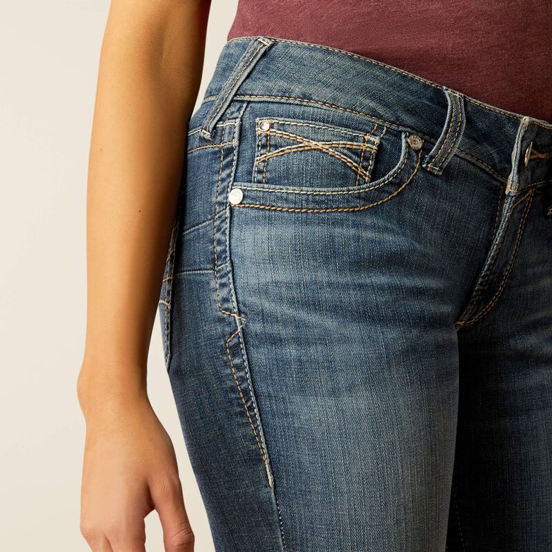 Ariat Women's Mid Rise Amora Boot Cut Jeans - Toronto