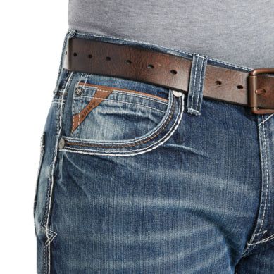 Ariat Men's M4 Low Rise Coltrane Boot Cut Jean - Durango