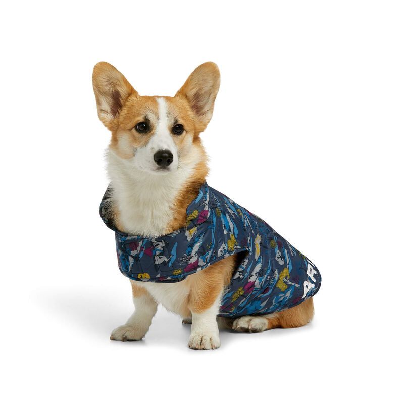 Ariat Pup Puffer Jacket Hunt Scene Print