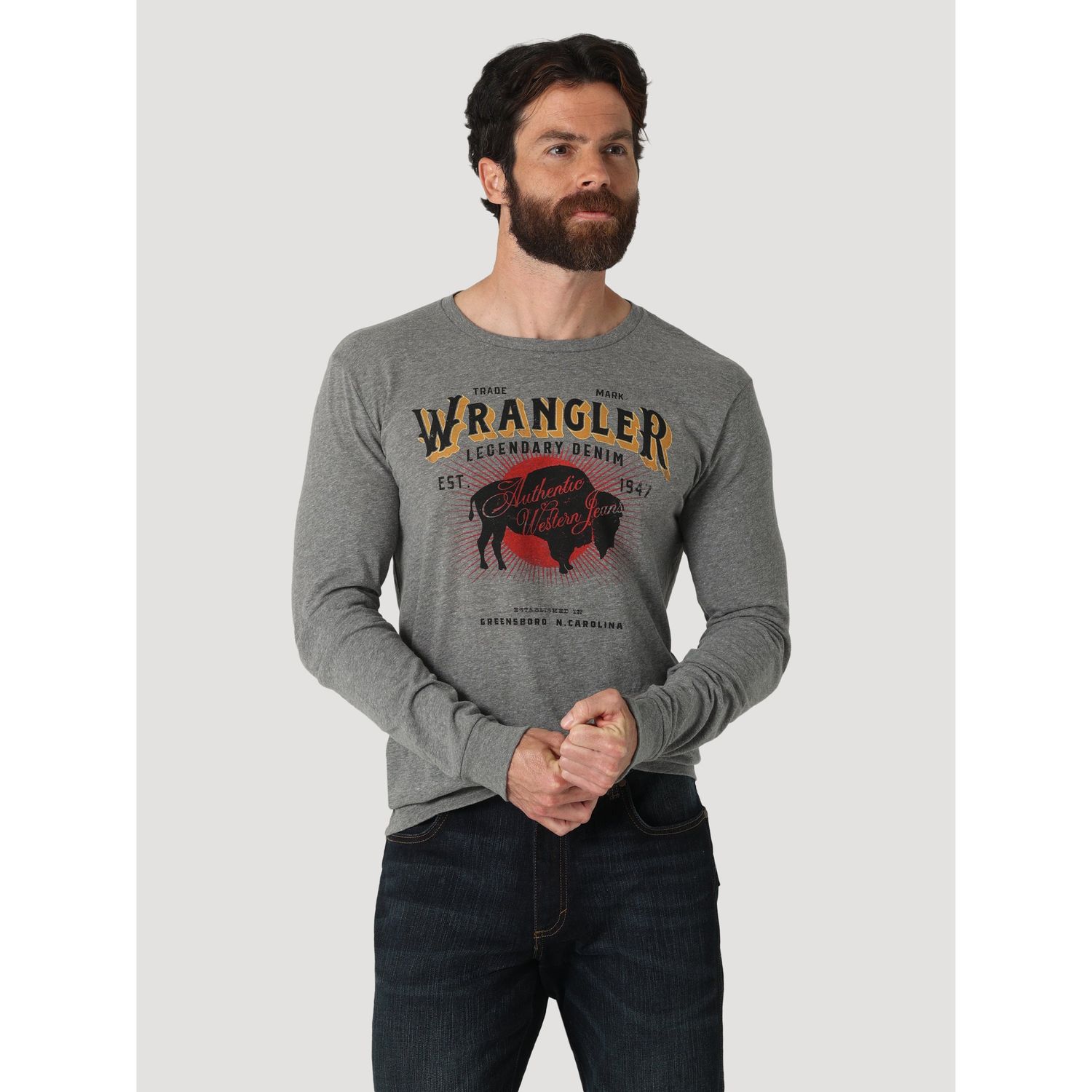 Wrangler Mens Graphic Tee American Heritage