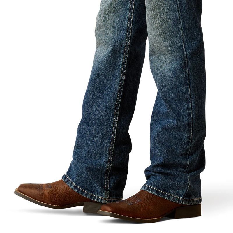 Ariat Boy's B4 Relaxed Kelvin Boot Cut Jeans - Dakota