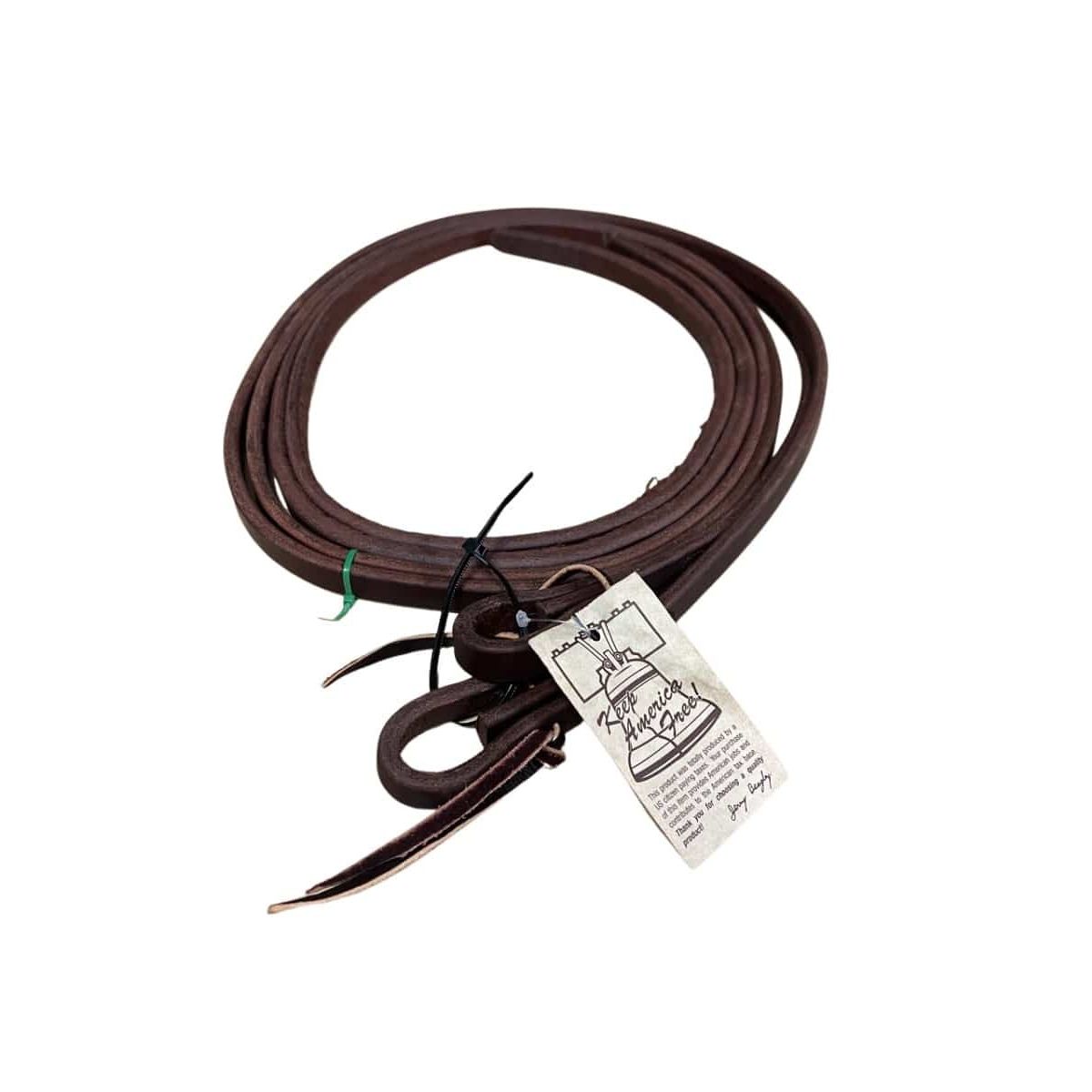 Jerry Beagley Braiding Heavy Tail Split Rein - 5/8"x8'