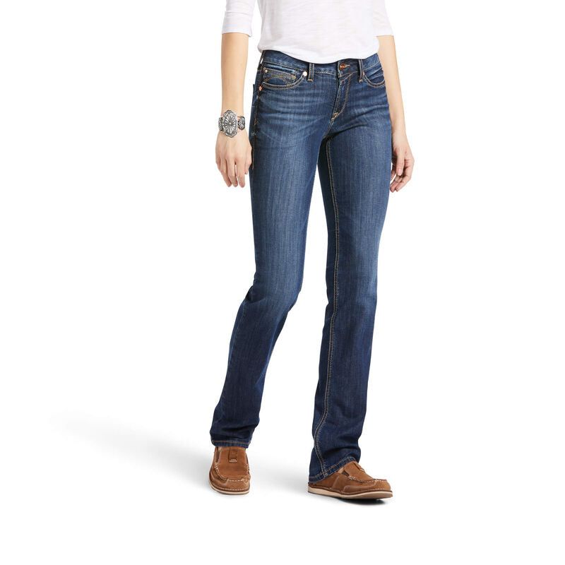 Ariat Women's R.E.A.L Perfect Rise Analise Stackable Straight Leg *FINAL SALE*