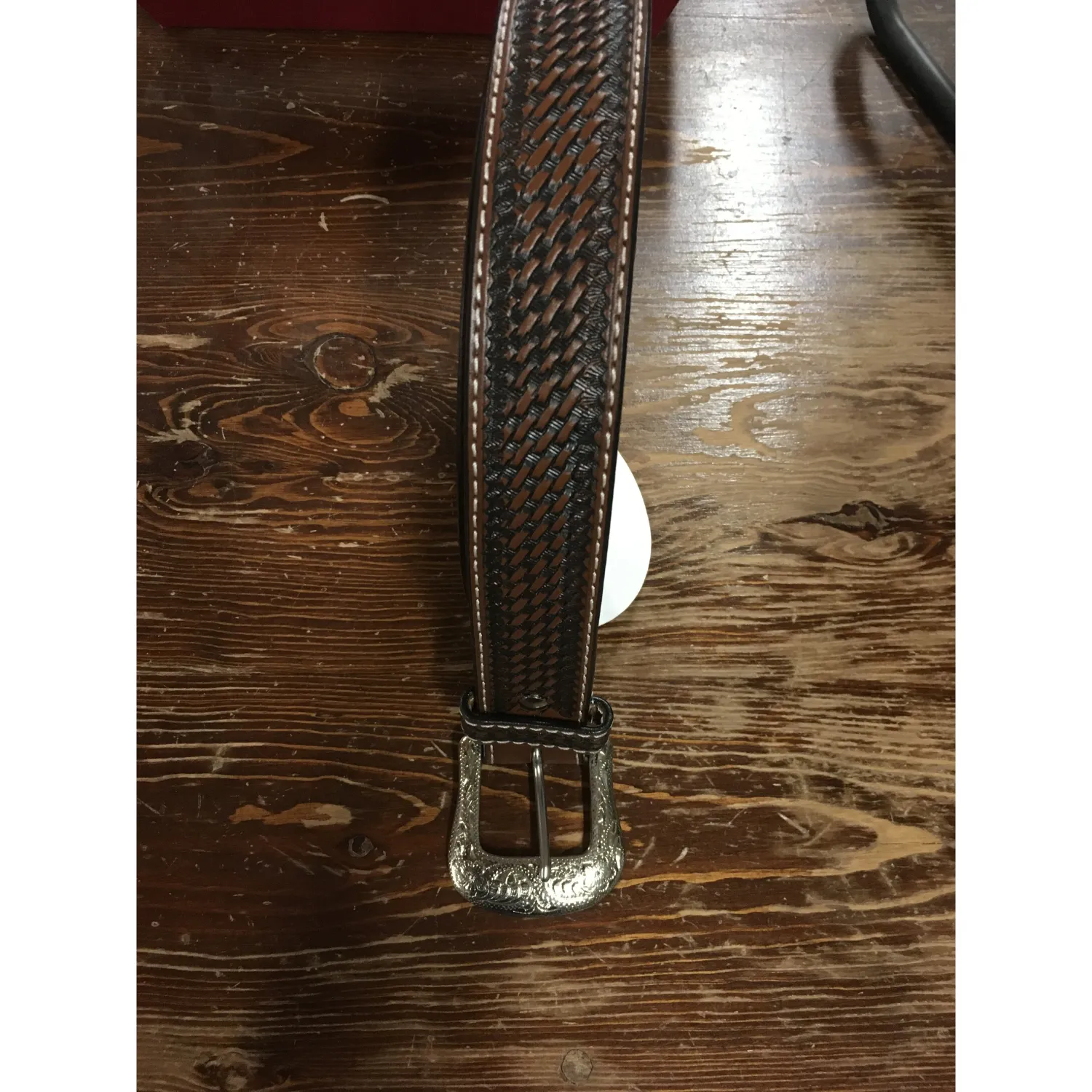 Irvine 1.5" Belt w/Basket Tooling, Size: 30
