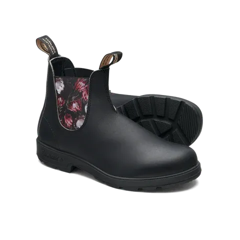**Blundstone Women's #2206 Boots - Original Black w/ Protea Elastic