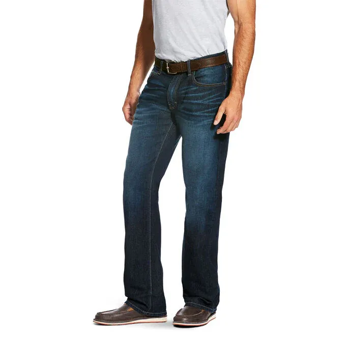 Ariat Men's M5 Slim Legacy Stretch Durham Jean, Length: 30, Waist: 28