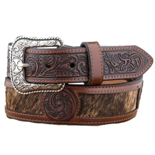 Hooey Mens Roughy Belt - Hairon Leather, Size: 32