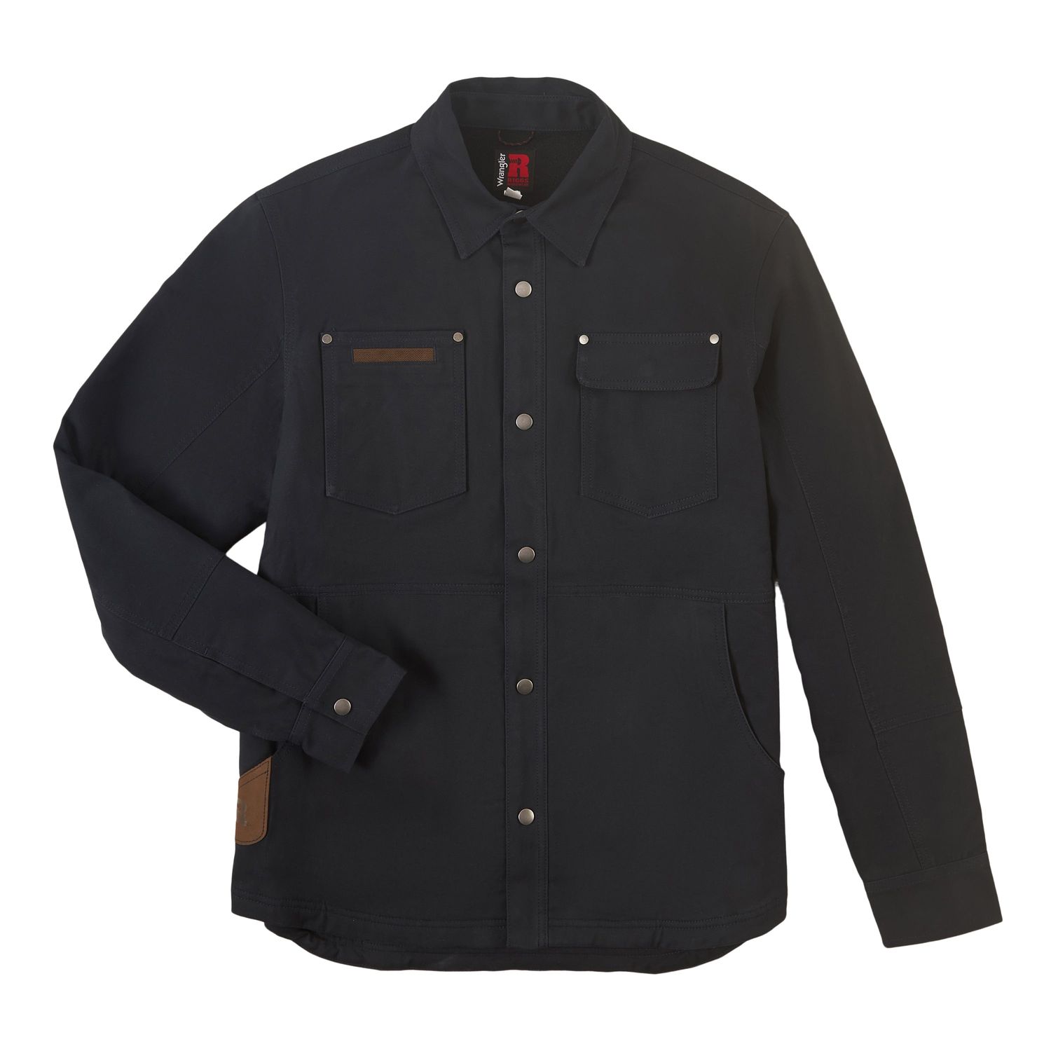 Wrangler Mens Twill Lined Shirt Jacket