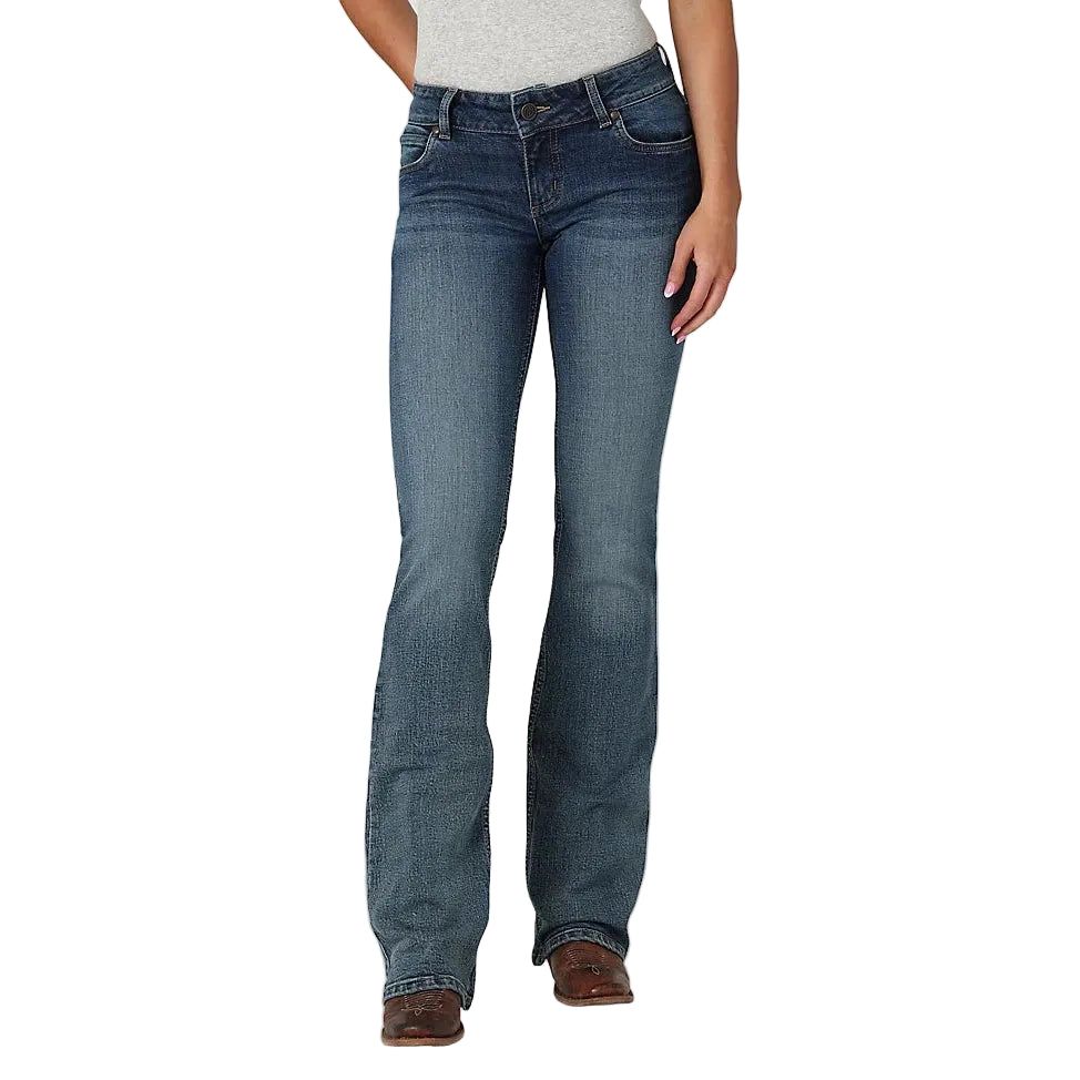 Wrangler Women's Retro Sadie Low Rise Bootcut Jeans - Kinsely