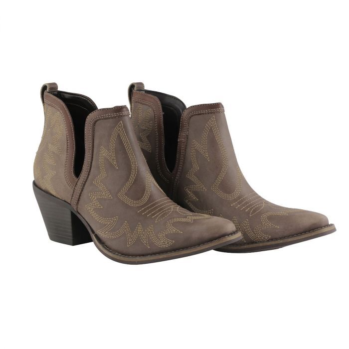 Myra Womens Leather Ankle Boot