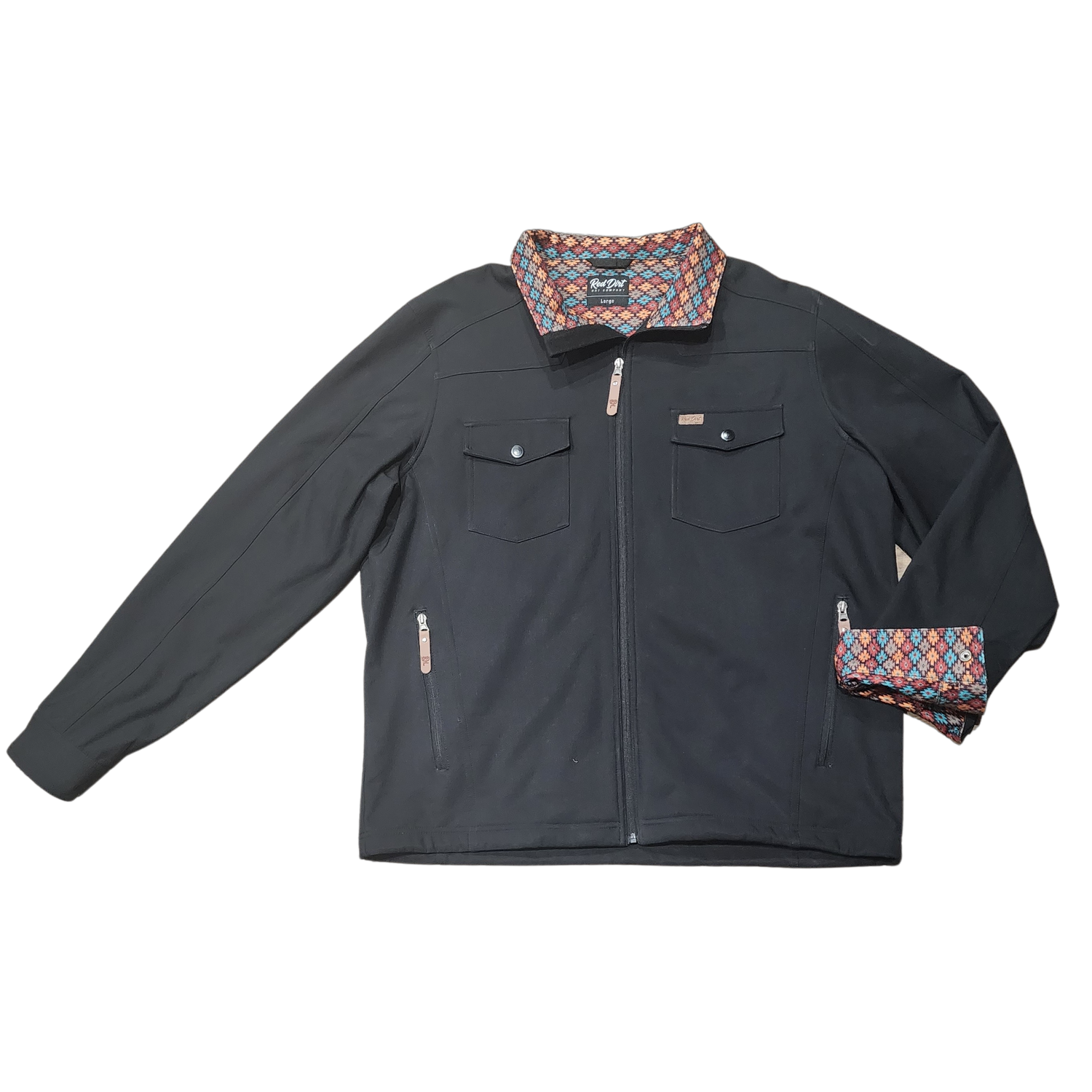 Red Dirt Men's Jacket - Black