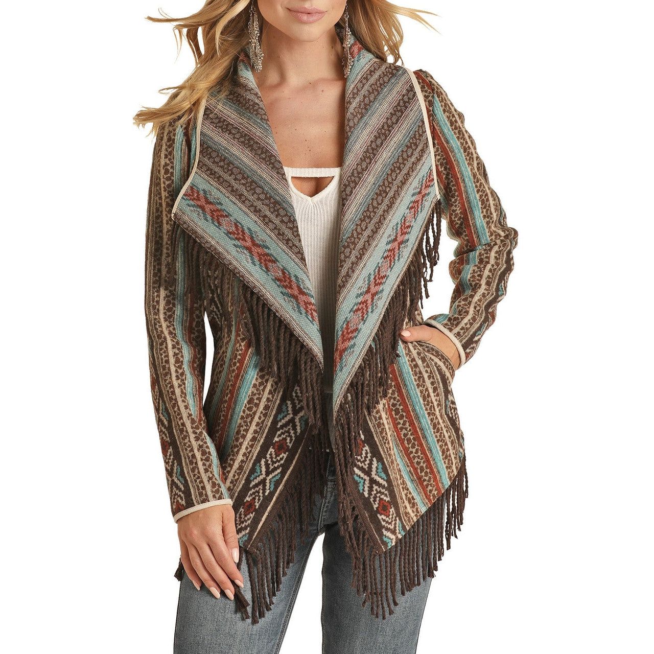 Powder River Ladies Aztec Wool Jacket