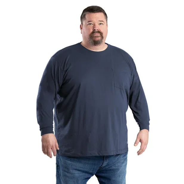 Berne Men's Performance Long Sleeve Pocket T-Shirt
