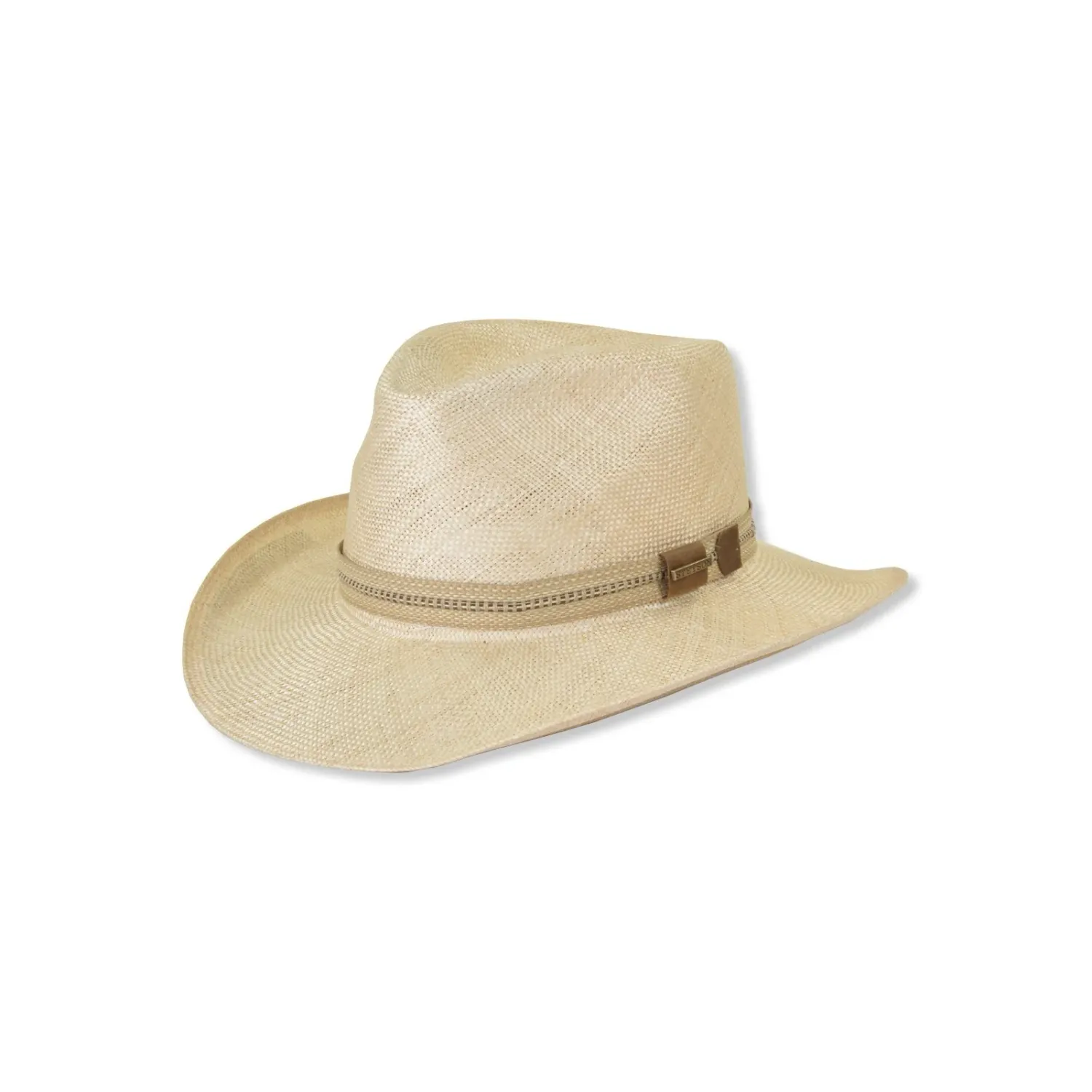 Stetson Panama Straw Hat - Benton, Natural, SizeID: S