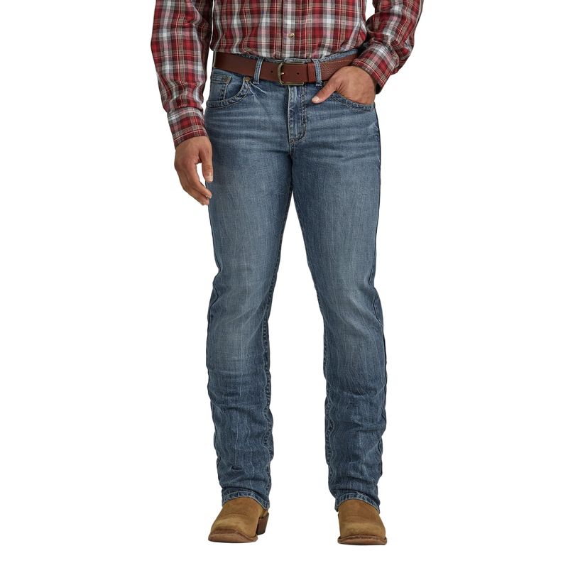 Wrangler Men's Rock47 Slim Straight Jeans - Bufflehead