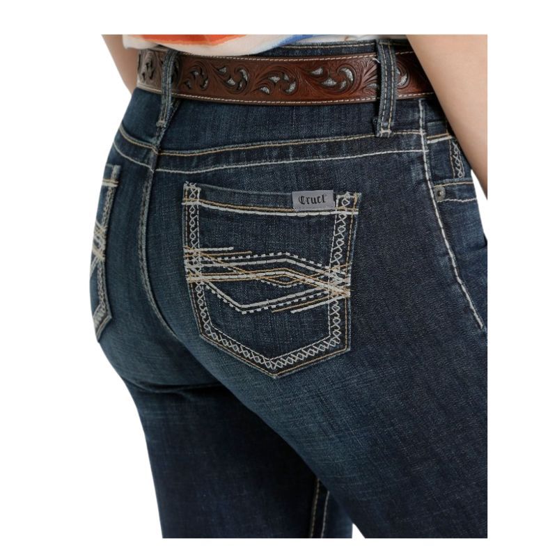 Cruel Women's Hannah Jeans - Dark Stonewash
