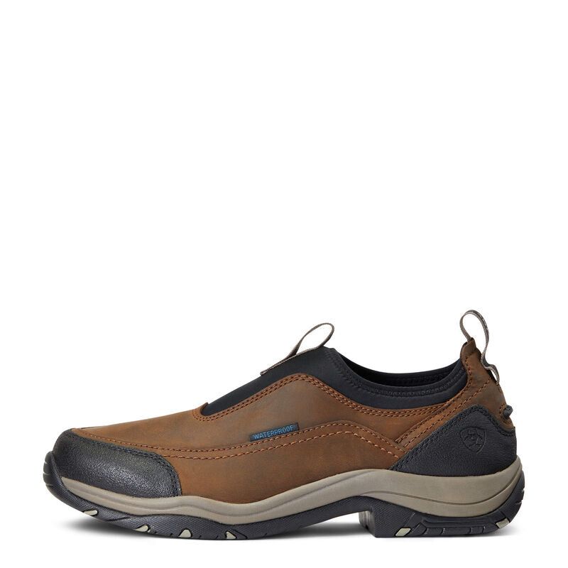 Ariat Men's Terrain Ease Waterproof Shoes - Oily Distressed Brown