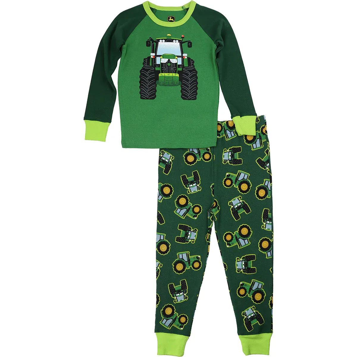 John Deere Tractor PJ Set, Size: 4
