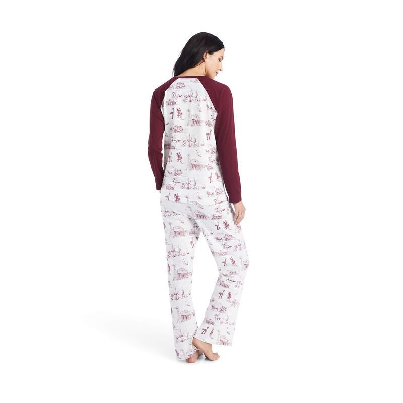 Ariat Women's Pajama Set Western Toile
