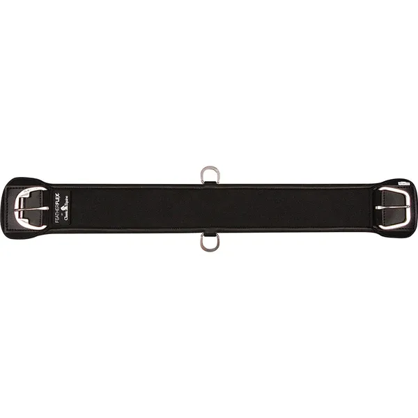 Classic Equine FeatherFlex Cinch - Straight, Color: BLACK, Size: 26