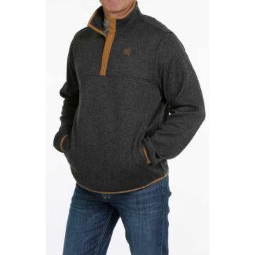Cinch Men's Snap Pullover Charcoal