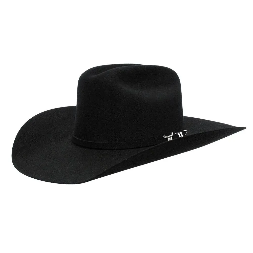 Resistol USTRC Western Felt Hat - Black, Size: 6 3/4