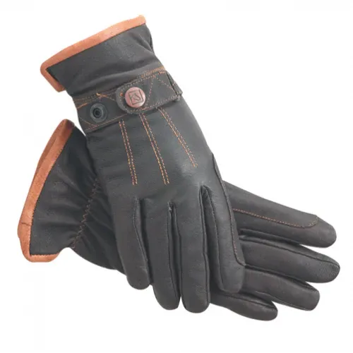 Work'n Horse Lined Gloves, Color: Brown, Size: 6