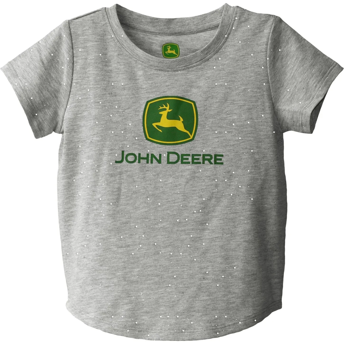John Deere Logo Sparkle T-Shirt, Size: 4